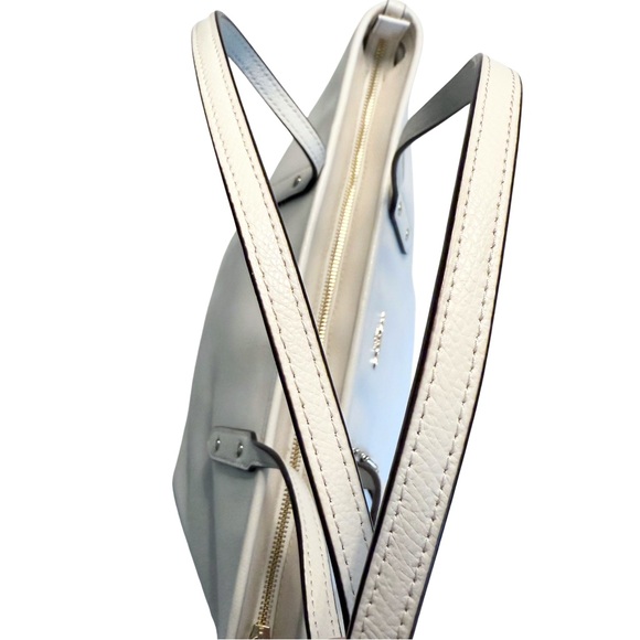 Coach Chalk Crossgrain Zip Tote - Clean Interior, Lightweight Bag - Style F36875 - Picture 9 of 15